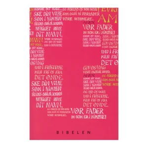 Konfirmandbibel, pink/rød udgave