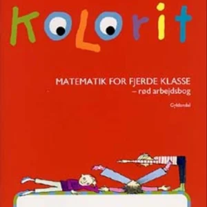 Kolorit 4. klasse, rød arbejdsbog