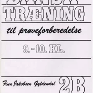 Dansktræning 2B