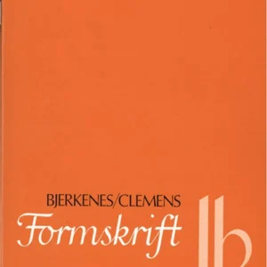 Formskrift 1B