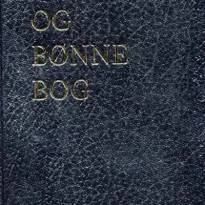 Tekst- og bønnebog med stor skrift