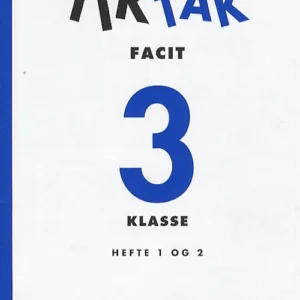 Matematik-Tak 3.kl. Tik-tak-, Facit