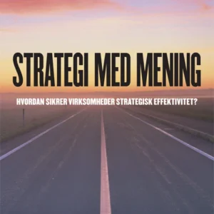 Strategi med mening