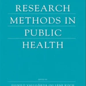 Research methods in public health