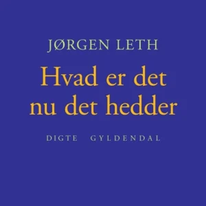 Hvad er det nu det hedder