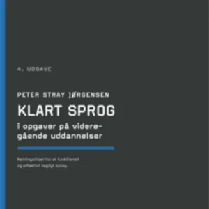 Klart sprog i opgaver på videregående uddannelser