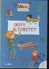 Max skoleklar: Skriv alfabetet