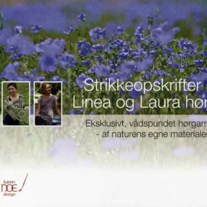 Strikkeopskrifter i Linea og Laura hør