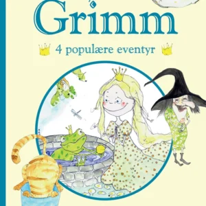 Brødrene Grimm - 4 populære eventyr Blå