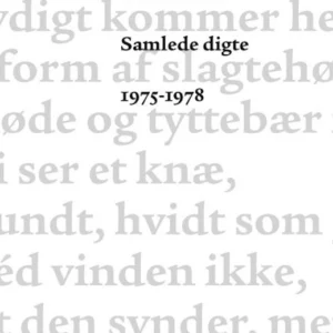 Samlede digte 1975-1978