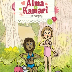 Alma og Kamari på camping