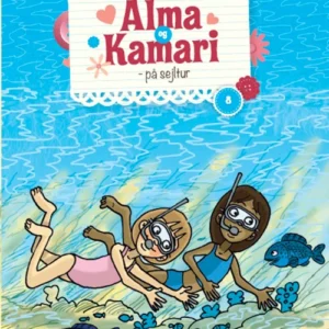 Alma og Kamari på sejltur
