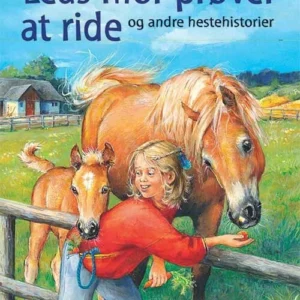 Leas mor prøver at ride
