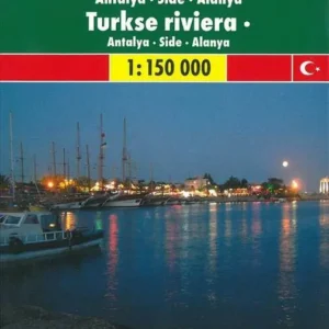 Türkische Riviera - Turkish Riviera: Antalya - Side - Alanya, Freytag & Berndt Road + Leisure Map