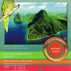 St Lucia, Gizi Map for Businessmen & Turists