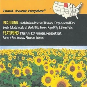 North & South Dakota Highway Map