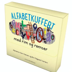 Alfabetkuffert med rim og remser