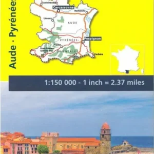France blad 344: Aude, Pyrenees Orientales