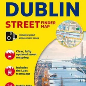 Collins Dublin Streetfinder Colour Map