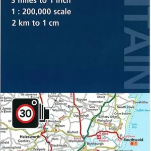 AA Road Map Britain 4: East Anglia
