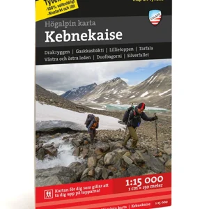 Kebnekaise : högalpin karta 1:15.000