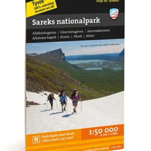 Sareks nationalpark 1:50.000