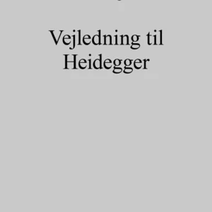 Vejledning til Heidegger