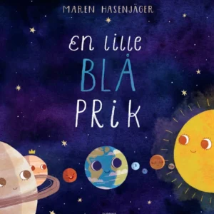 En lille, blå prik