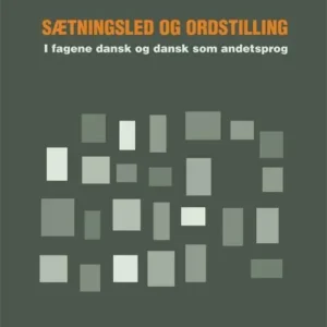Sætningsled og ordstilling