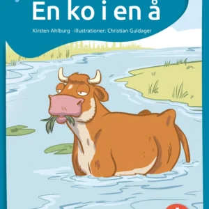 En ko i en å