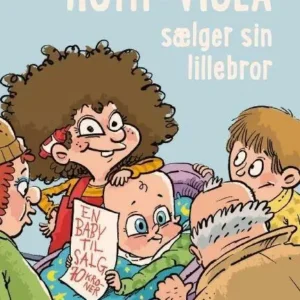 Ruth-Viola sælger sin lillebror, Blå Læseklub