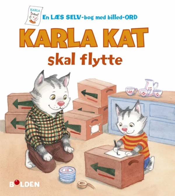Karla Kat skal flytte