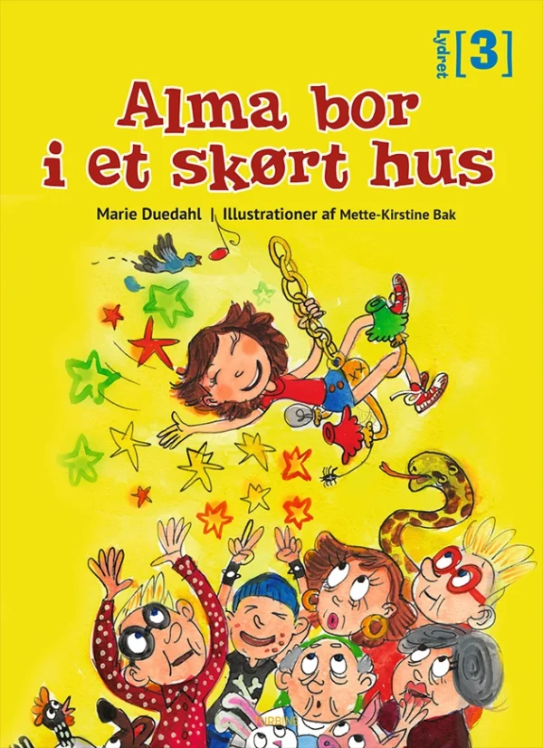 Alma bor i et skørt hus