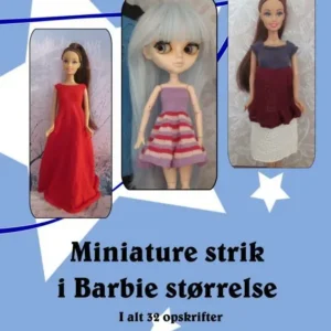 Miniature strik i Barbie størrelse