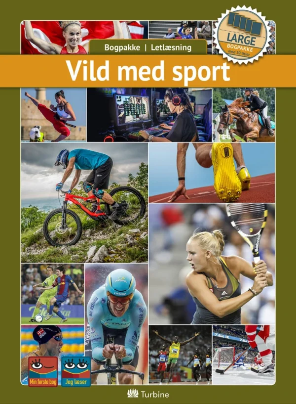 Vild med sport (LARGE 30 bøger)