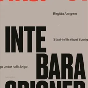 Inte bara spioner : Stasi-infiltration i Sverige under kalla kriget