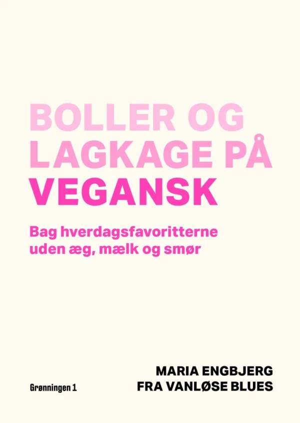 Boller og lagkage på vegansk