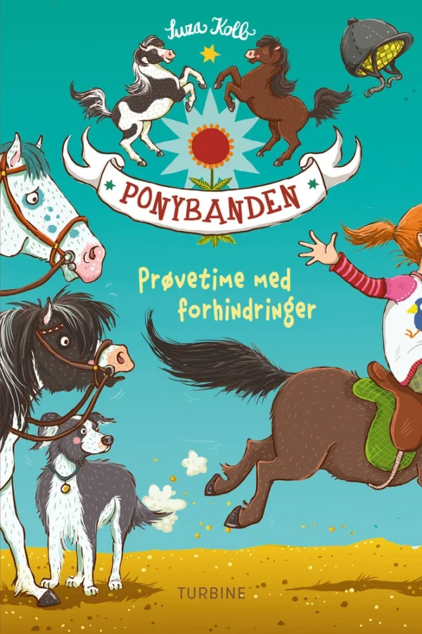 Ponybanden  -  Prøvetime med forhindringer