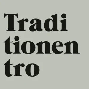 Traditionen tro