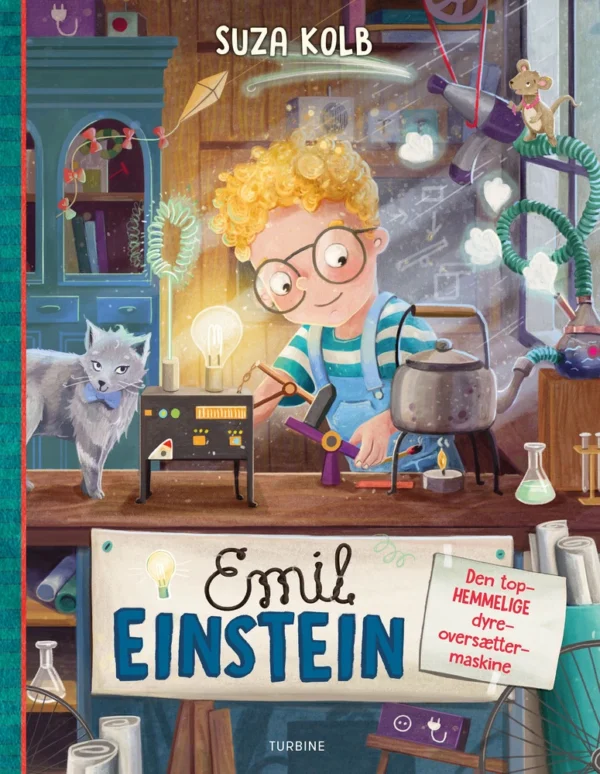 Emil Einstein  -  den tophemmelige dyre-oversætter-maskine