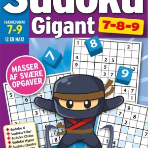 Sudoku GIGANT 7,8,9
