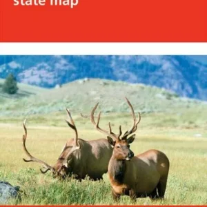 Montana & Wyoming State Map