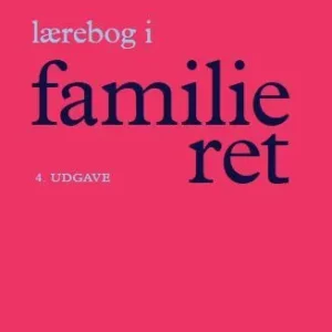 Lærebog i Familieret