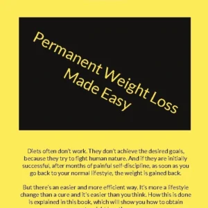 Permanent Weight Loss Made Easy