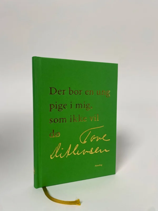 Tove Ditlevsen notesbog  -  grøn