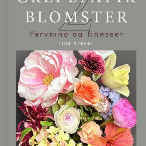 Crepepapirblomster 2, farvning og finesser