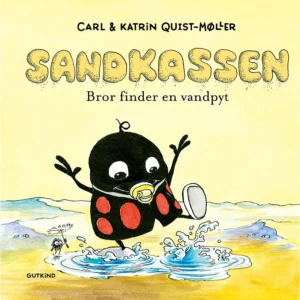 Sandkassen. Bror finder en vandpyt