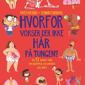 Hvorfor vokser der ikke hår på tungen?
