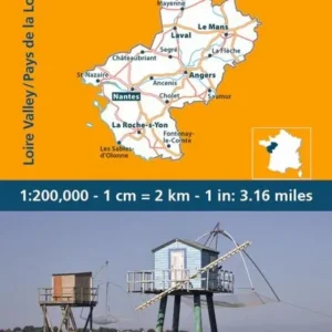 Michelin France blad 517: Loire Valley - Pays de la Loire