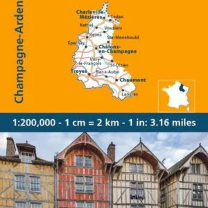Michelin France blad 515: Champagne - Ardennes